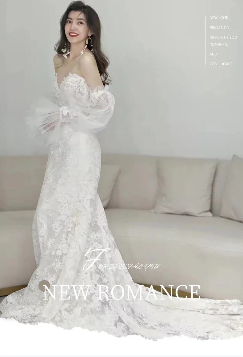 【L.O.V.E】 ウェディングドレス 白 結婚式 花嫁 サイズオーダーメイド可能 成人式 お呼ばれ ウェディング 演奏会 二次会 パーティードレス 前撮り ワンピース ロングドレス メガ割 53