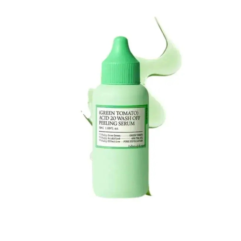 [New]グリーントマト アシッド 20 ウォッシュオフ ピーリング セラム 50ml #毛穴ケア #角質除去 #ビタミンC #ヴィーガン #低刺激