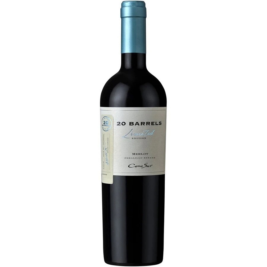 【送料送料】コノスル メルロー 20バレル リミテッドエディション 750ml6本[赤/フルボディ/チリ]【北海道東北四国九州沖縄県は必ず送料がかかります】
