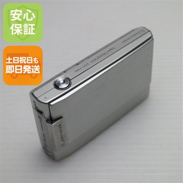 美品 Cyber-shot DSC-T100 シルバー SONY デジカメ 28