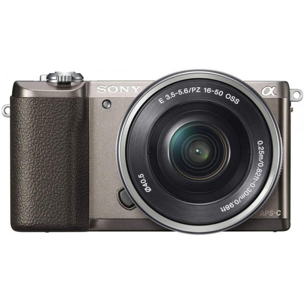 【中古】ソニー SONY ミラーレス一眼 α5100 パワーズームレンズキット E PZ 16-50mm F3.5-5.6 OSS付属 ブラウン ILCE-5100L-T 102,800円