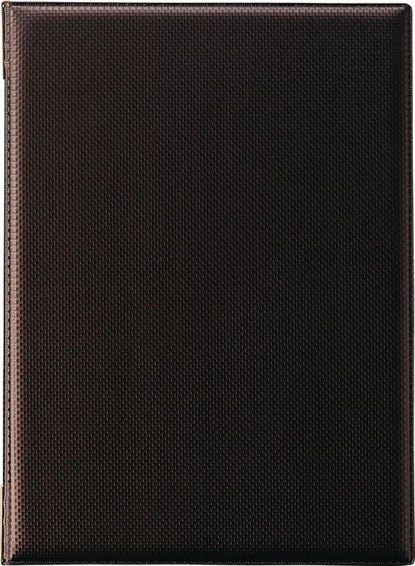 （まとめ買い）店舗用品 カーボンタイプメニューブック ピンタイプ A4/6ページ LB-931ブラウン [x3] 8,385円