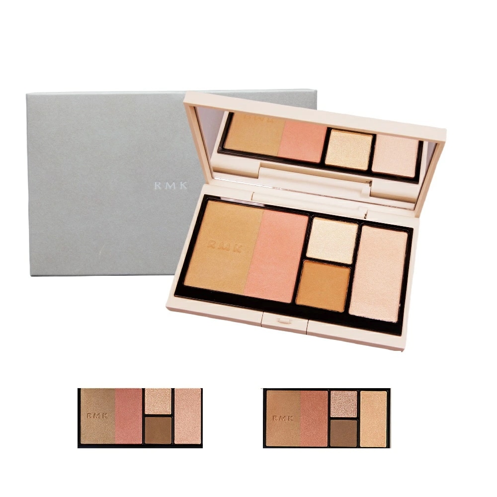 【国内正規品】RMK アールエムケー ＲＭＫ　シェイド ＆ グロウ フェイスパレット 10g／ハイライト・チーク