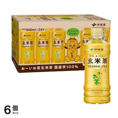 伊藤園 (おーいお茶) 玄米茶 PET 600mL (×24本入) 6個セット