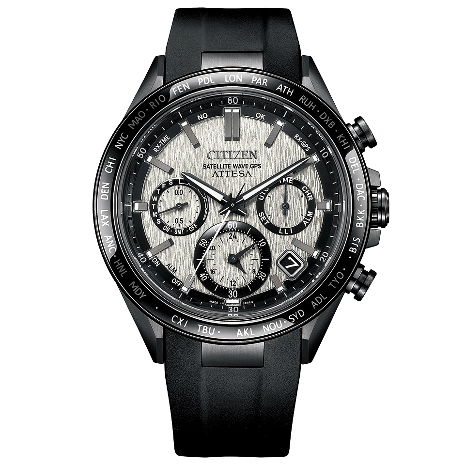 ATTESA（アテッサ）CC4055-14H ACT Line（アクトライン） 光発電エコ・ドライブGPS衛星電波時計 ダブルダイレクトフライト