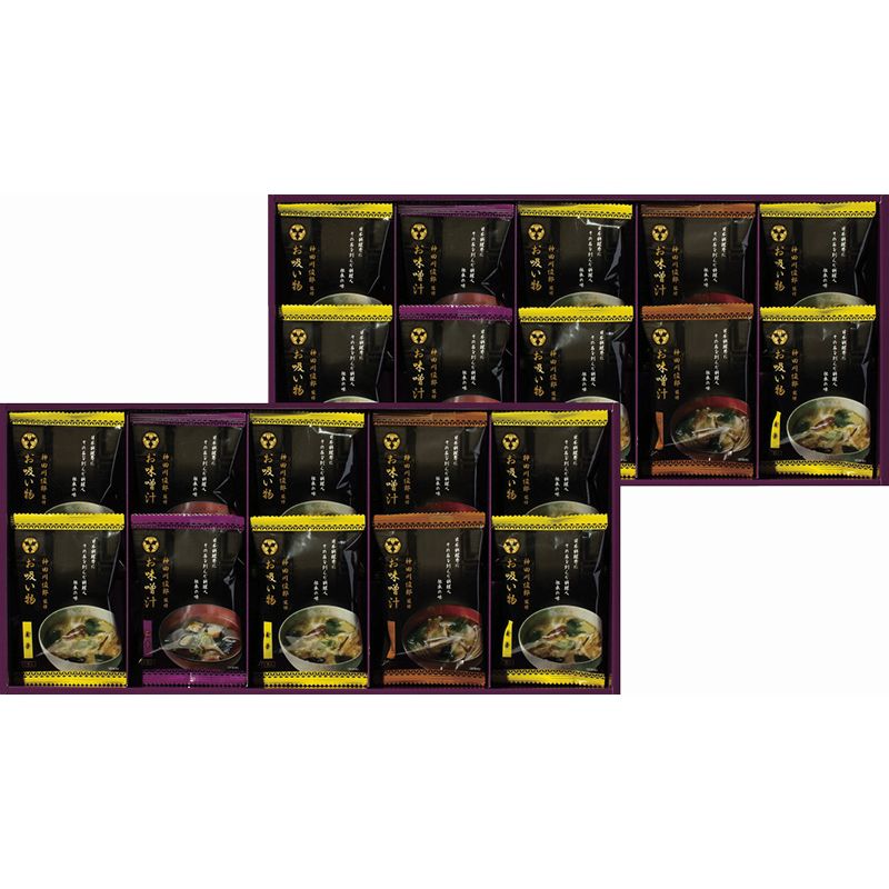 神田川俊郎監修 味和心 お味噌汁ギフト（雅） B-E