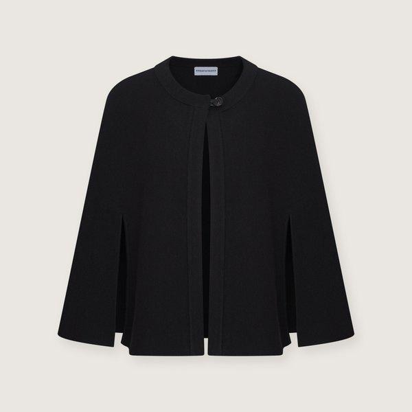 [公式] ローマ ウール ブレンド ニット ケープ LXSRPC00010