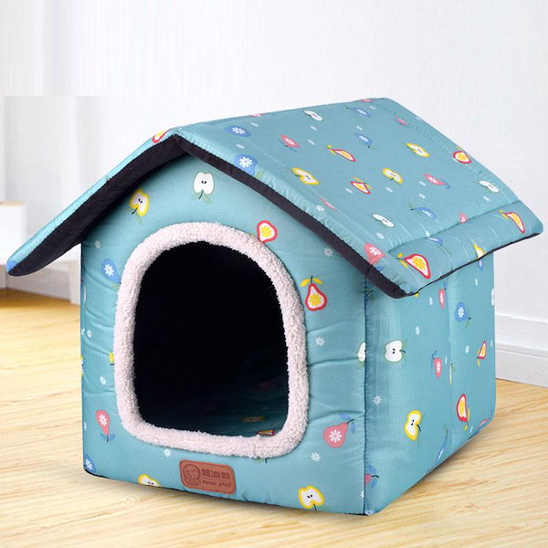 Qoo10] ドーム型 犬猫用ベッド ペットハウス ペ