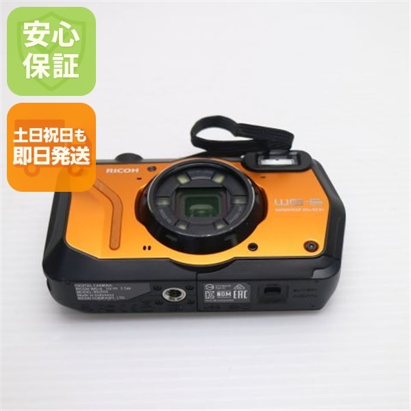 美品 WG-6 オレンジ コンパクトデジタルカメラ 42