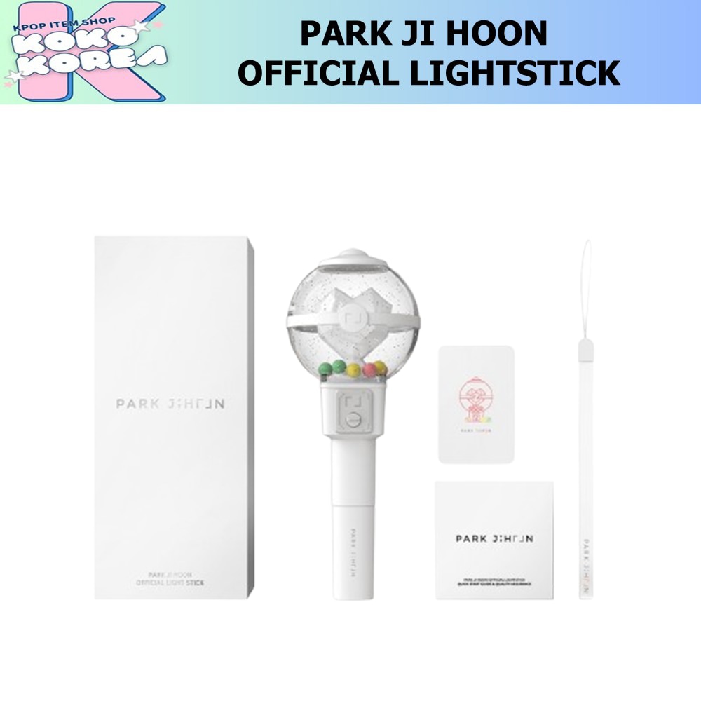 特典付 PARK JI HOON OFFICIAL LIGHT STICK 公式グッズ
