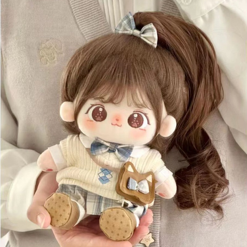 妙妙コットン人形cm着せ替え可能な服を着せられるぬいぐるみ人形女の子へのプレゼントに