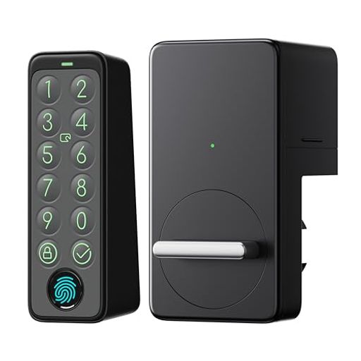 SWITCHBOT スマートロック 指紋認証パッド セット ALEXA スマートホーム スイッチボット オートロック 暗証番号 玄関 GOOGLE HOME SIRI LINE CLOVAに対応 遠隔