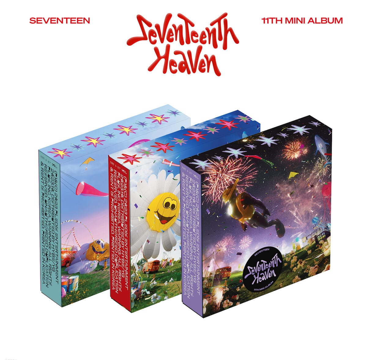 （初版CD新商）セブンティーンミニアルバム11集SEVENTEENTH HEAVEN PM 10:23_バージョンランダム発送