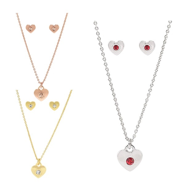 【クリアランス】即発 USA直送 ネックレス ジュエリー ペンダント＆ピアスセット J341MT1PF21