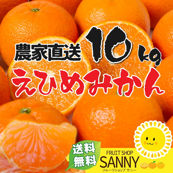 Qoo10] 愛媛みかん（７日以内発送）産地直送！訳あ