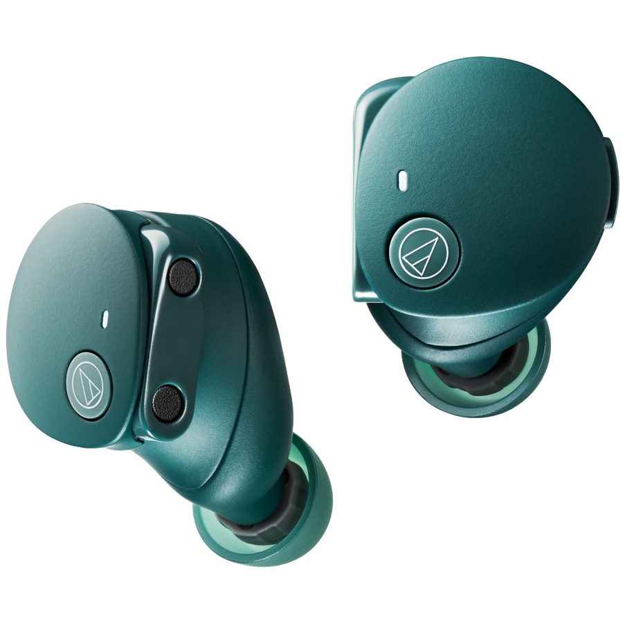 オーディオテクニカ ATH-CKS50TW2-GR ノイズキャンセリング機能搭載完全ワイヤレス　Bluetoothイヤホン(グリーン) ATHCKS50TW2GR