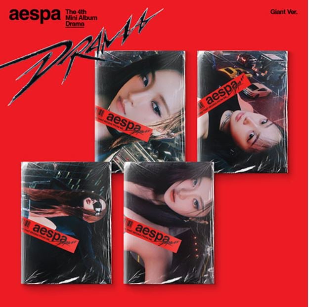 aespa-ミニ4集 [Drama] (Giant Ver.) (ランダムバージョン)
