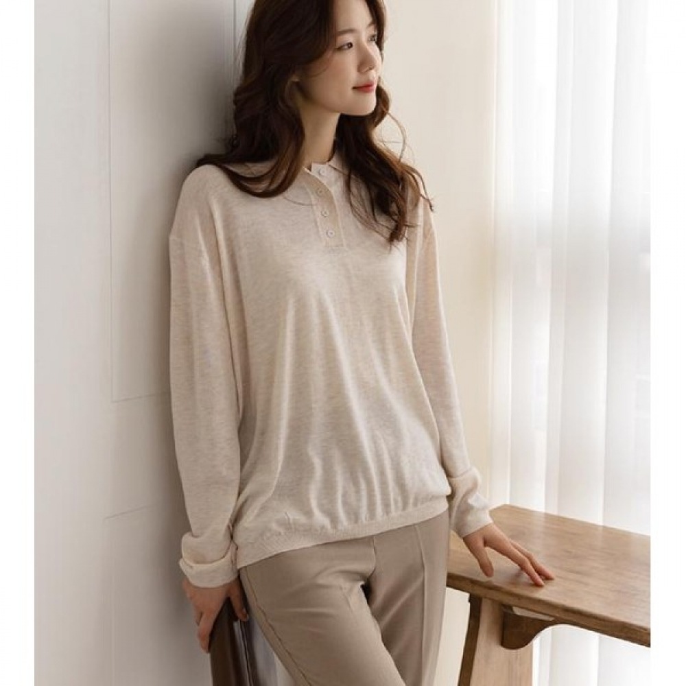 [Elysia] メリノウールカラーニットTシャツ 6,101円