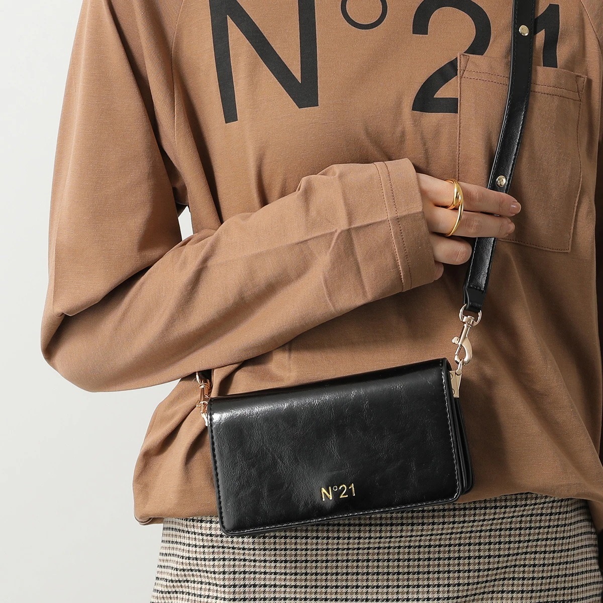 N21 KIDS ヌメロヴェントゥーノ キッズ ショルダーバッグ N21099 N0246 レディース ガールズ クラッチ ミニバッグ ポシェット 鞄 0N900