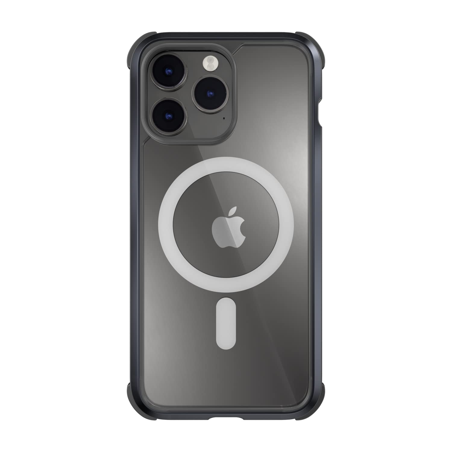 【MagEasy】 iPhone 14 Pro Max 対応 ケース カバー クリア MagSafe 対応 マグネット 付き 耐衝撃 米軍MIL規格 シンプル スマホケース 薄型 マグセーフ対応ケース