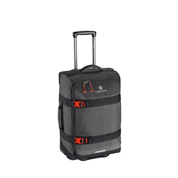 Eagle Creek Expanse Wheeled Rolling Duffel Carry-On Bag， Stone Grey 並行輸入品
