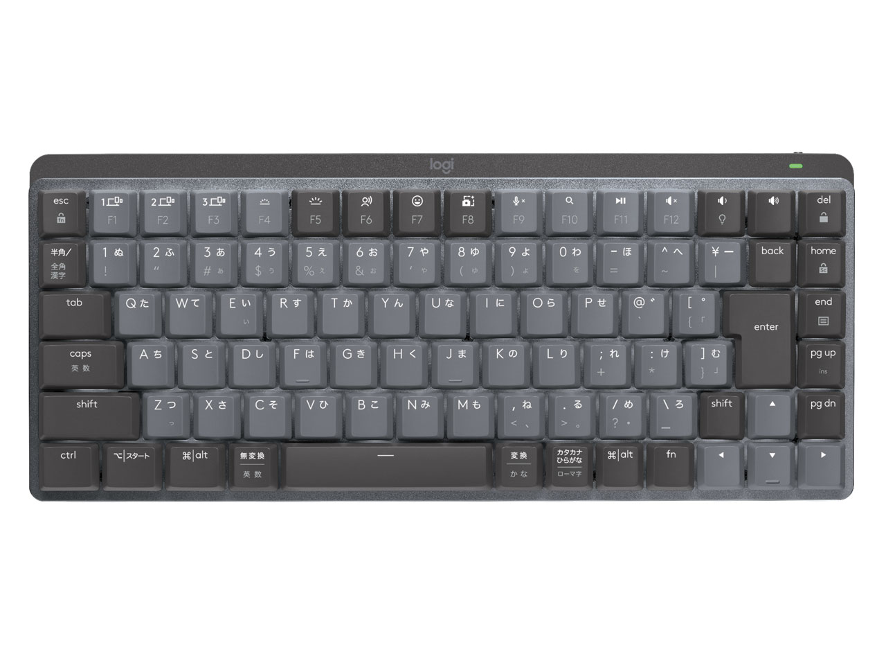 MX MECHANICAL MINI Clicky KX850CC 青軸 [グラファイト] ワイヤレスキーボード