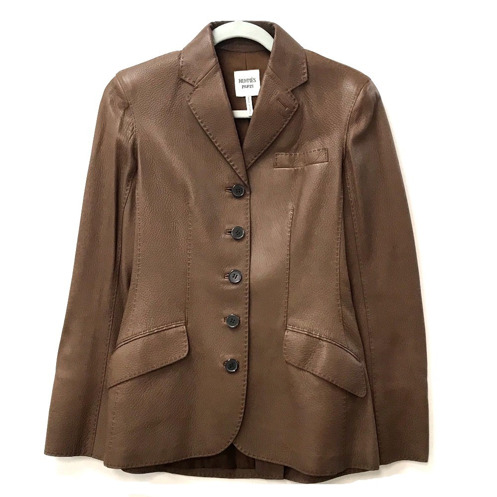 ブルゾン アパレル 世界限定5本 アウター レザー ブラウン