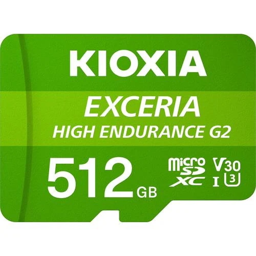 KIOXIA KEMU-B512G microSDカード クラス10 UHS-I U3 V30 512GB