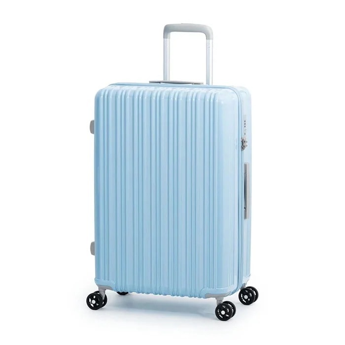 ハードキャリーケース Magica Louis ZIPPER 5～7泊 64L ALI-6688-24-SBL スカイブルー