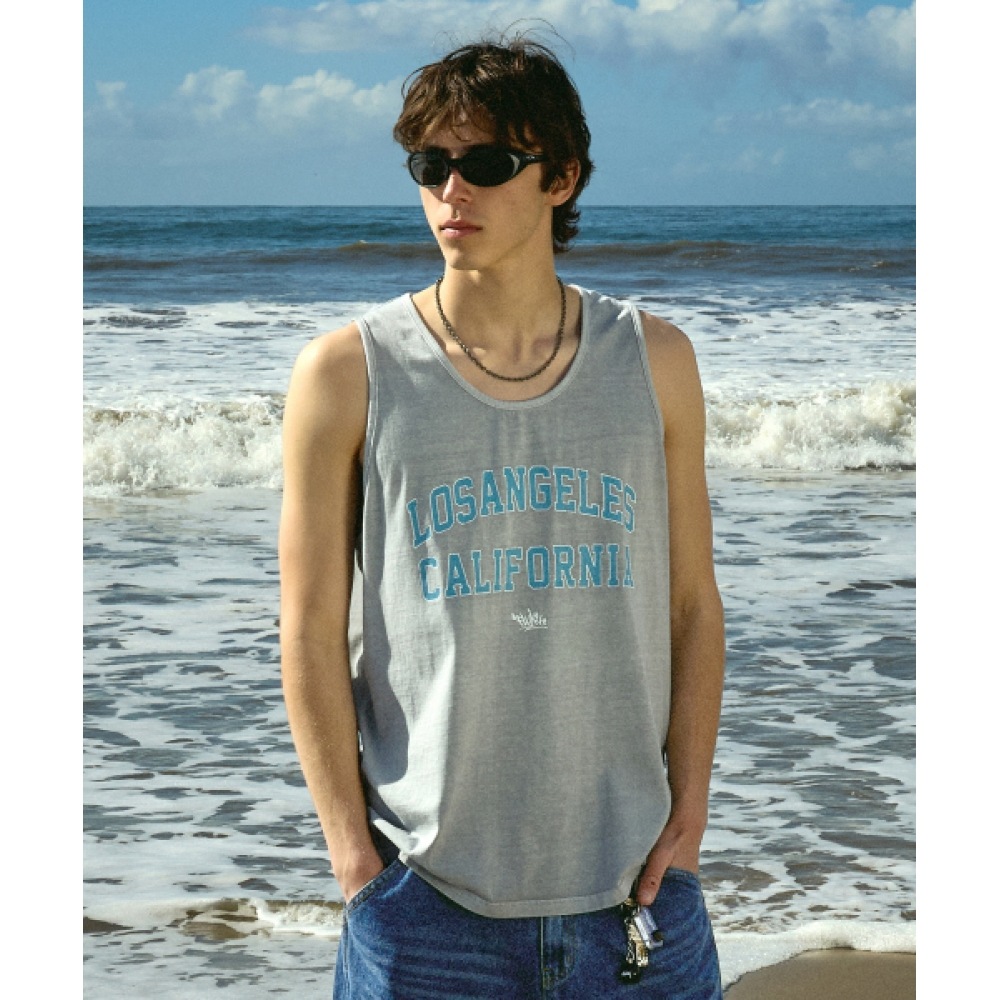 フルークロサンゼルスピグメントノースリーブライトグレー FSL108