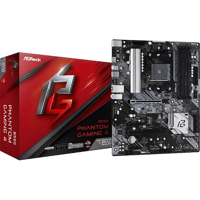 他サイト： ASROCK　ゲーミングマザーボード ［ATX /Socket AM4］　B550 Phantom Gaming 4の商品画像