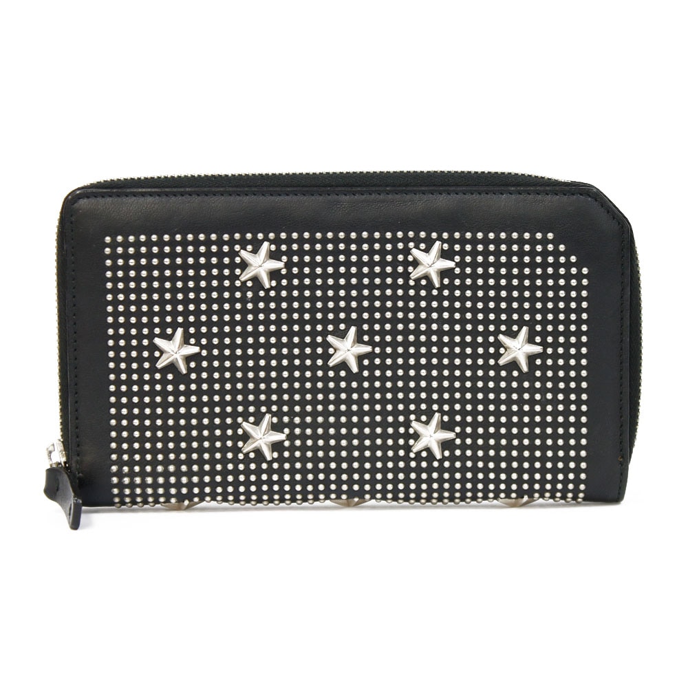 ジミーチュウ レザー 長財布 レザー JIMMY CHOO 中古