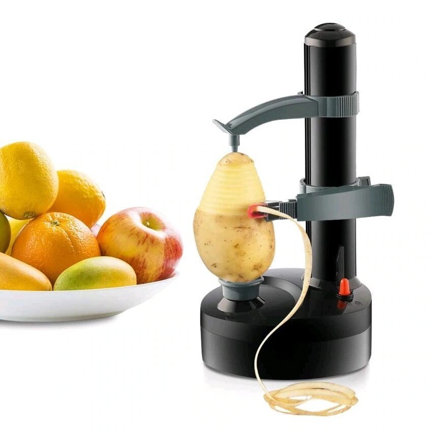 メガ割 多機能電動ピーラフルーツ野菜自動ステンレス皮むきキッチンポテトカッター機