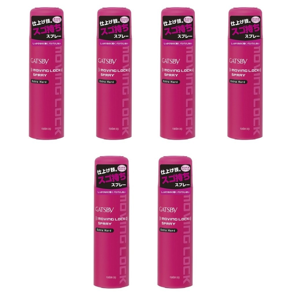 MANDOM(マンダム) 【まとめ買い】GATSBY (ギャツビー) ムービングロックスプレー エクストラハード 170gx6個