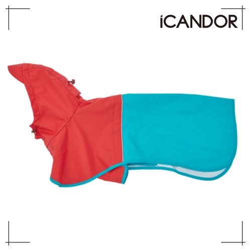 ペット レインコード Adventure Peakok Blue 雨対策 お散歩グッズ 韓国人気