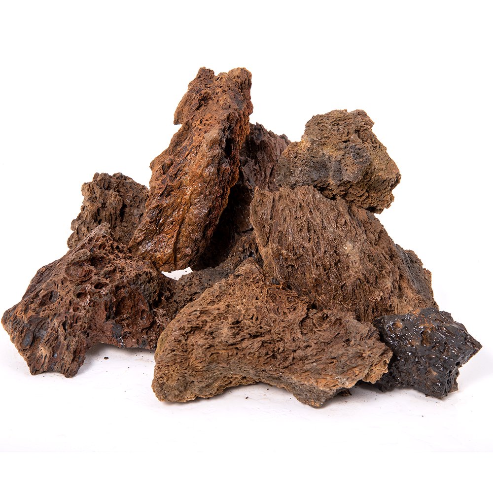 形状お任せ　灼孔石　サイズミックス　１０ｋｇ　６０ｃｍ水槽向け　アクアリウム　レイアウト素材　ＣＲＣ21―20―50―99―00