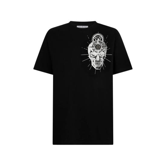 PHILIPP PLEIN Men Tops MTK8857 PJY002N 02 BLACK