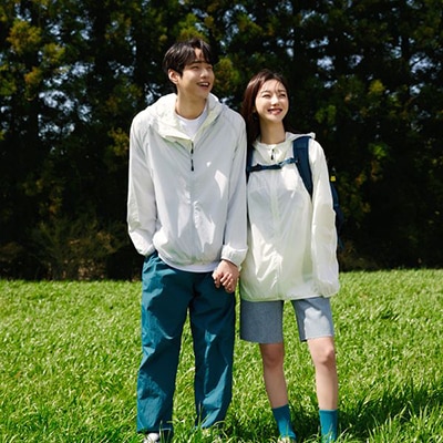 [COOLTECH]ライトウインドブレーカー_SPJC25C23(6カラー)軽いラテックスウインドブ