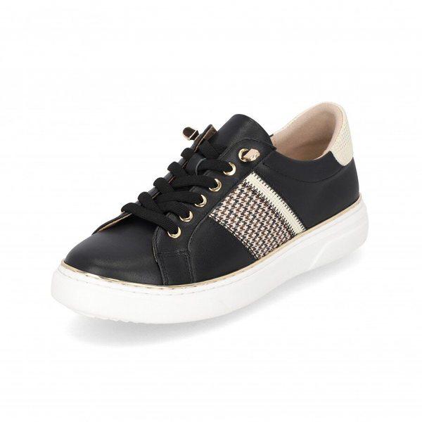 女性 牛革 ハウスチェック スニーカー 3.5cm LCWS30U413_YS