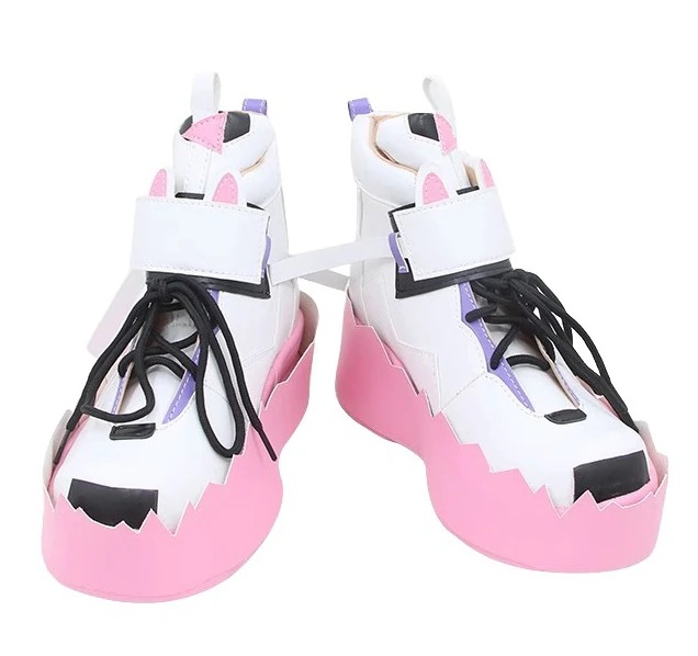 コスプレ靴 モココ アビスガード Vtuber ブーツ 下駄 シューズ 長靴 コスプレ クリスマス ハロウィン