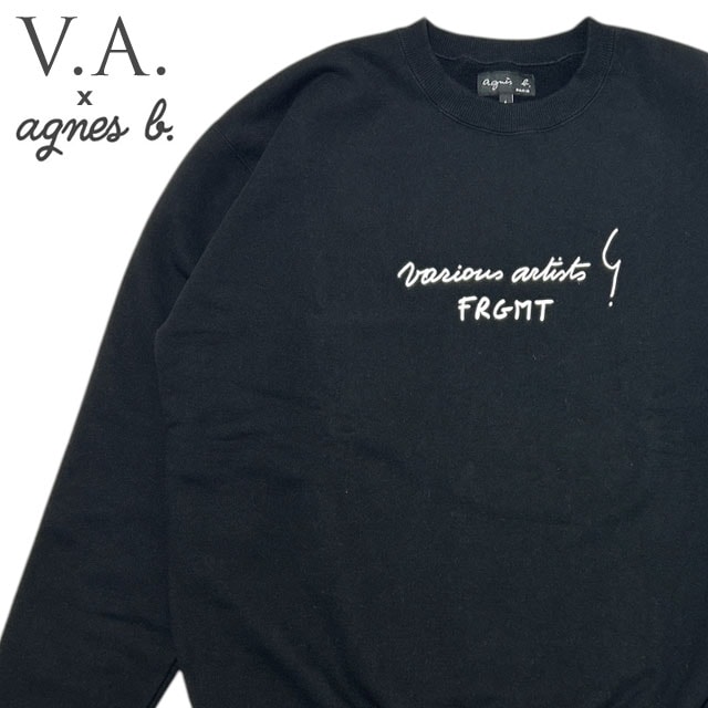 ヴイエー V.A. フラグメントデザイン Fragment Design x アニエスベー agnes b. Various Artists FRGMT SWEAT スウェット