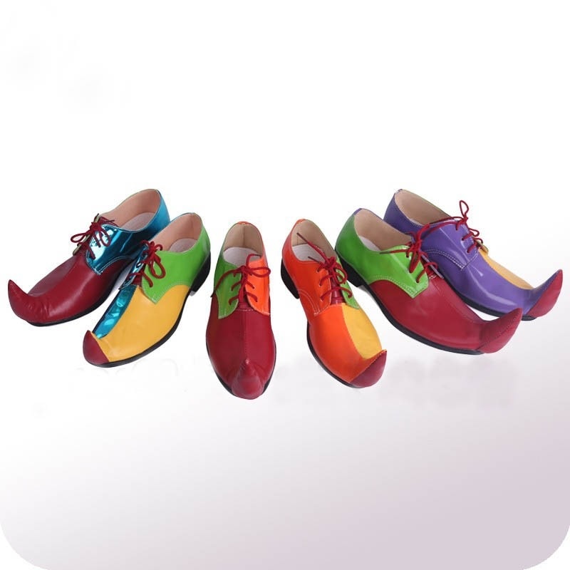2025新作 期間限定値!下!げ 醜い靴首靴道化師道具靴演劇演技靴コスプレ靴