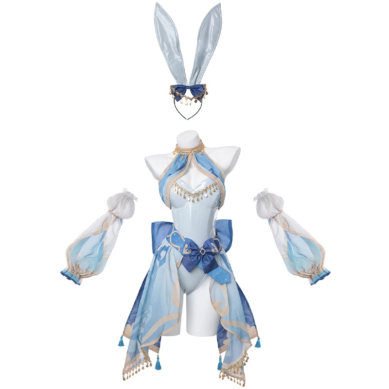 原神　ニィロウ　コスプレ　バニーガール　衣装
