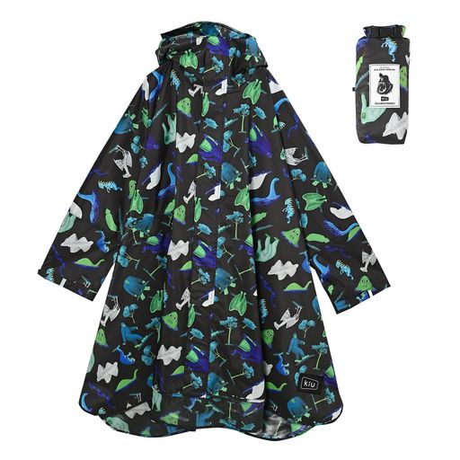 [キウ] スタンダードレインポンチョ 2ND STANDARD RAIN PONCHO - 2ND 防水 撥水 はっ水 耐水 豪雨対応 雨対策 大雨 台風 梅雨 レインコート スリーブポンチョ 雨具