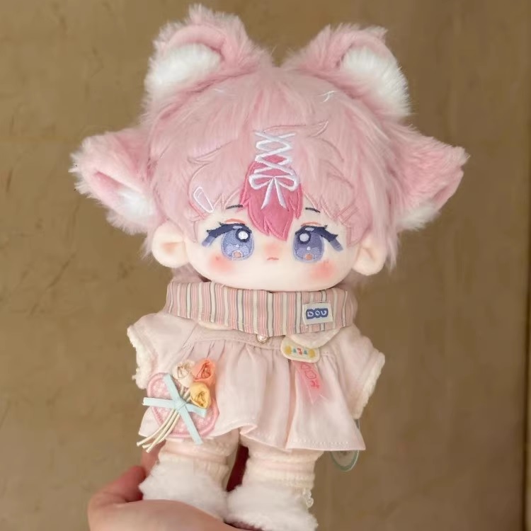 20cm 無属性ぬいぐるみ　コットン ドール　棉花娃娃　本体のみ　スケルトン有