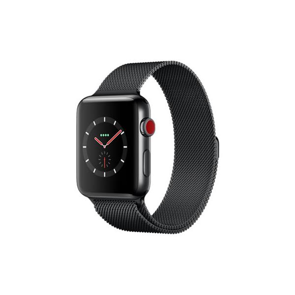 Apple Watch Series 3 GPS+Cellularモデル 42mm MR1V2J/A [スペースブラックミラネーゼループ] 即納OK