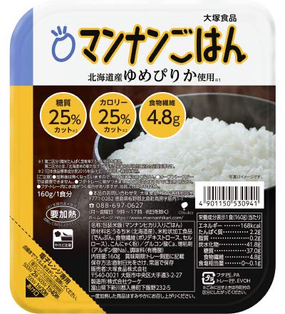 大塚食品 マンナンごはん 160g×24個入 6,677円