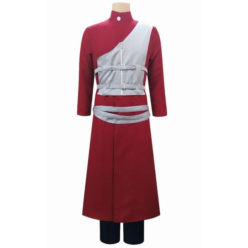 【品質保証 一部分3日出荷】ナルト 我愛羅 があら コスチューム コスプレ衣装 4点セット サイズ SXXL