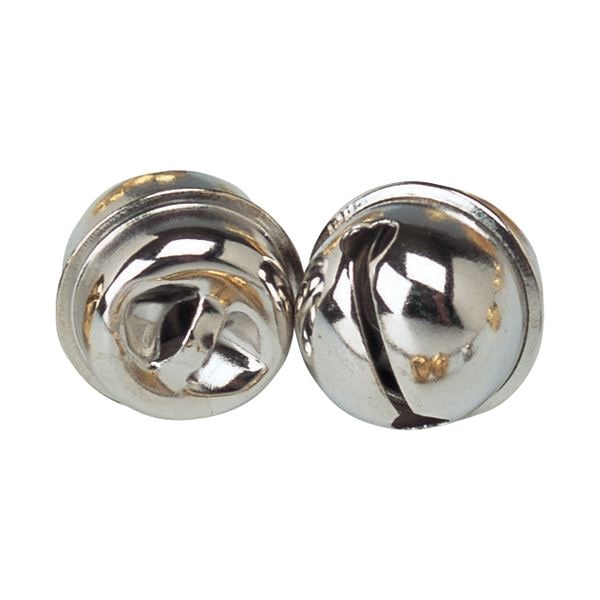 （まとめ） キッズ 鈴 大 銀色 14mm 30個(×20セット)