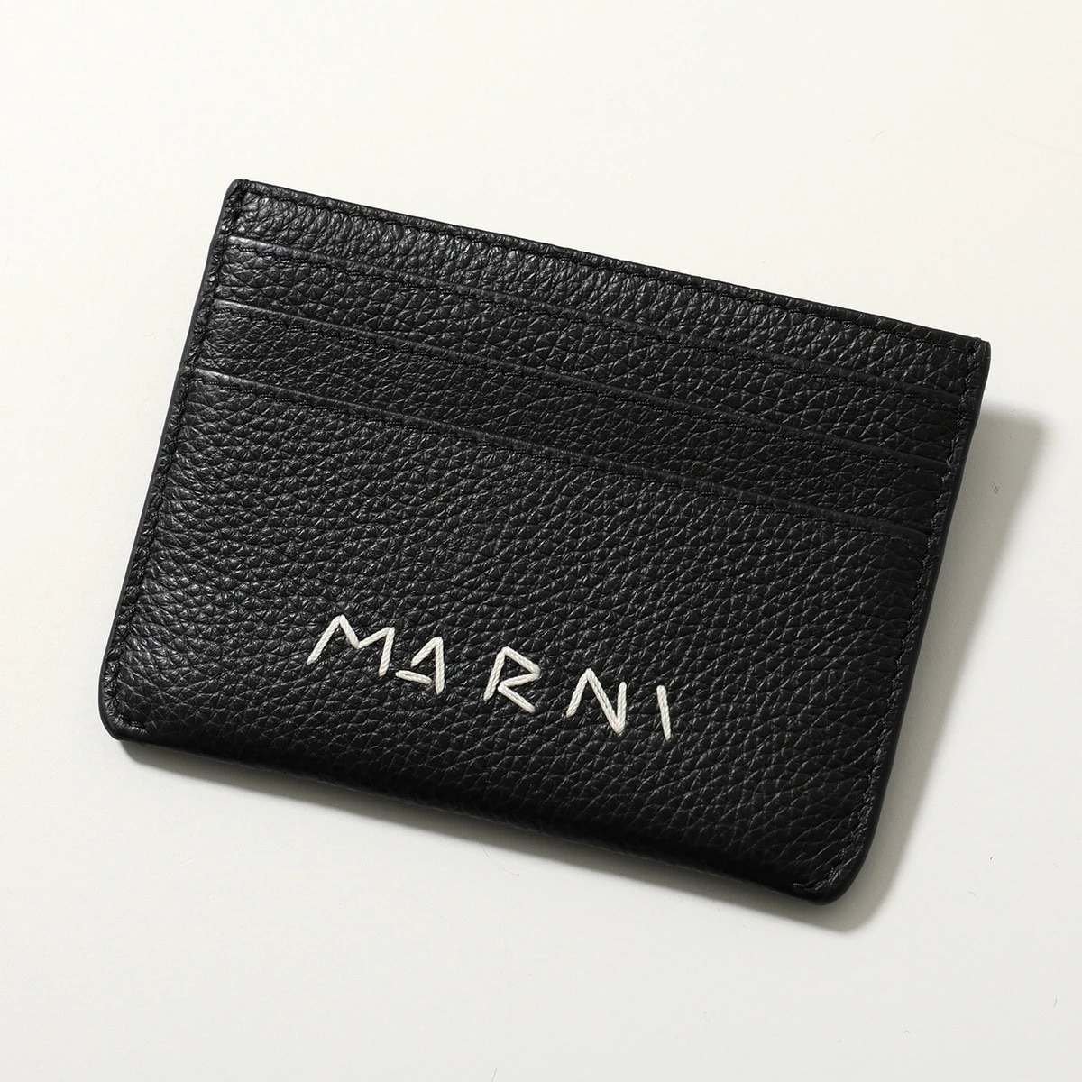 MARNI マルニ カードケース PFMI0104U0 P6533 レディース レザー ロゴ刺繍 ミニ財布 パスケース 定期入れ 00N99 PFMI0104U0P653300N99 30,672円
